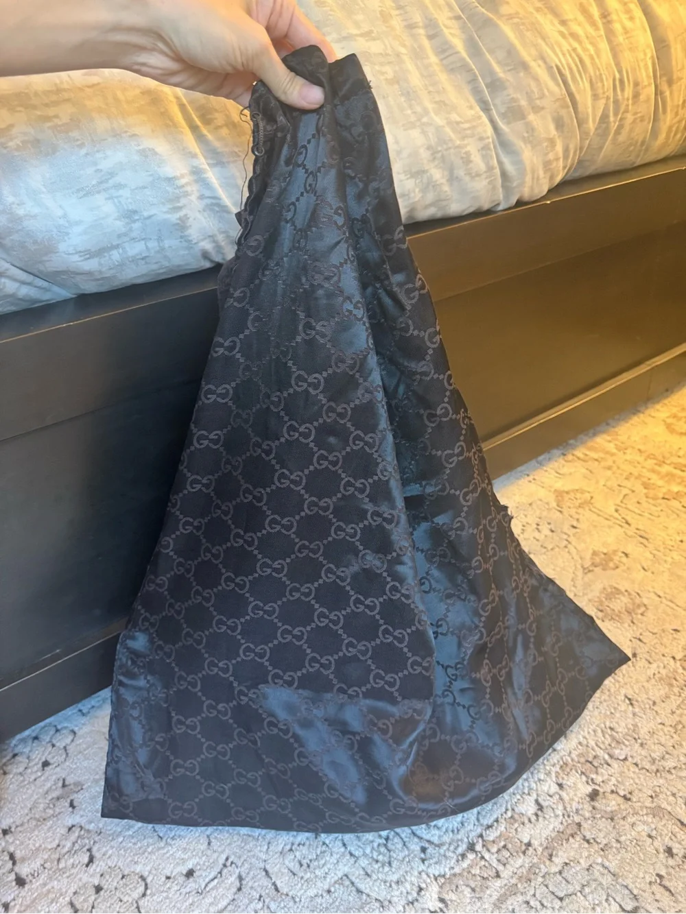 Gucci Black & White Zebra-Print Jackie Shoulder Hobo with Gold Hardware
